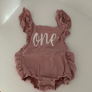 Cute baby romper